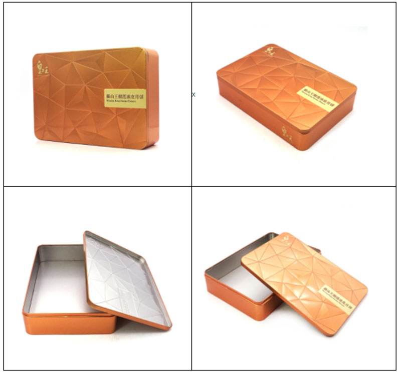 Rectangular Food Packaging Metal Box Series