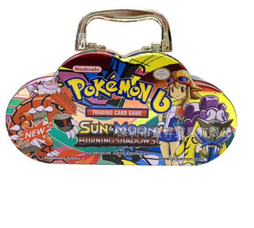Hot selling creative pokemon lunch box tin